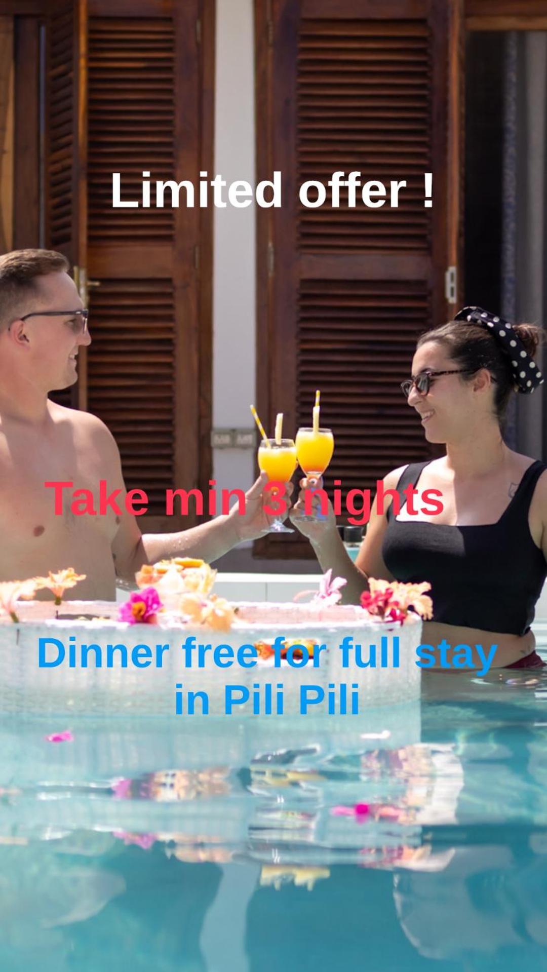 Pili Pili Orient Beach Resort Bwejuu Zewnętrze zdjęcie